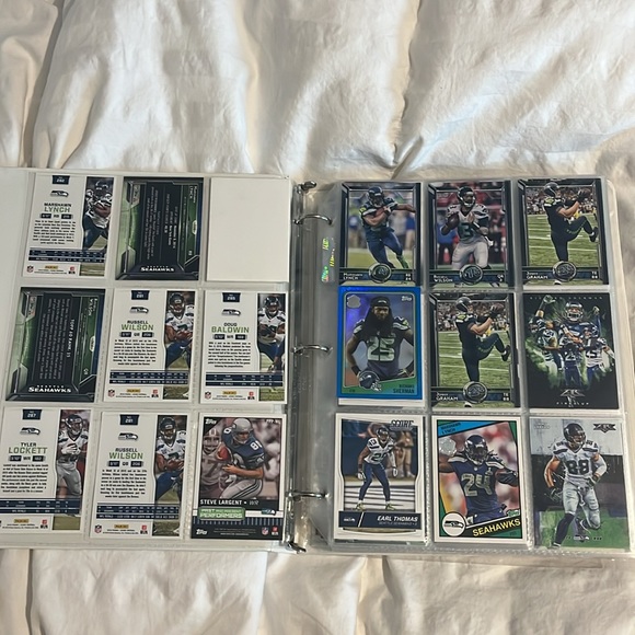 binder full of Football cards. $210 or best offer - Picture 2 of 16